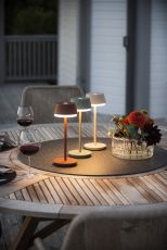 LED USB-Tischleuchte RGBW Lyon in Sandfarbig 2,5W 120lm IP54