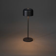 LED USB-Tischleuchte Lille in Schwarz 3,5W 150lm IP54