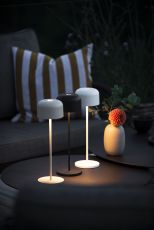 LED USB-Tischleuchte Lille in Schwarz 3,5W 150lm IP54