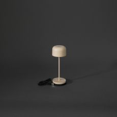 LED USB-Tischleuchte Lille Mini in Sandfarbig 2,2W 100lm IP54