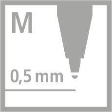 Druck-Kugelschreiber - STABILO pointball - 10er Pack - schwarz