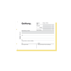 10er Sparpack Herlitz 7876147 Quittungsblock A6 402 2x40 Blatt, selbstdurchschreibend (10er Pack)