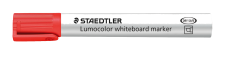 STAEDTLER Lumocolor Whiteboard-Marker 351 B-2, rot Keilspitze