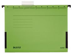 Leitz 1986 Hängetasche ALPHA® - seitlich mit Fröschen, Pendarec-Karton, grün