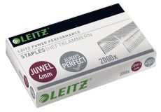 Leitz 5640 Heftklammern Juwel 4 mm, verzinkt, 2000 Stück