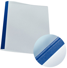 LEITZ Thermobindemappe Leinenoptik, DIN A4, 3 mm, blau