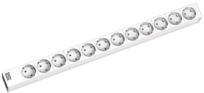 BACHMANN 19' Steckdosenleiste 'Zero-U Space', 12-fach
