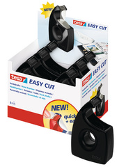 tesa Easy Cut Handabroller, schwarz, unbestückt, Display
