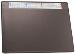 Läufer Schreibunterlage DURELLA SOFT, 500 x 650 mm, braun