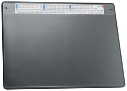 Läufer Schreibunterlage DURELLA SOFT, 500 x 650 mm, braun