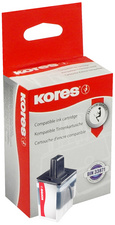 Kores Tinte G1525BK ersetzt brother LC-123BK, schwarz