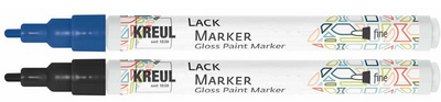KREUL Lackmarker Gloss Paint Marker, fine, gelb