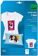 sigel T-Shirt Inkjet-Transfer-Folien HOT DEAL Aktion,250my