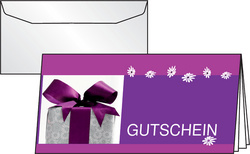 sigel Gutscheinkarte Favourite, DIN lang