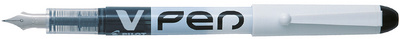 PILOT Einweg-Füllhalter V-Pen, Federbreite: 0,5 mm, rot