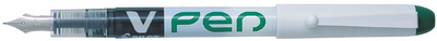 PILOT Einweg-Füllhalter V-Pen, Federbreite: 0,5 mm, rot