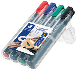 STAEDTLER Lumocolor Permanent-Marker 352, 6er Etui