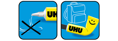UHU Alleskleber Kraft FLEX + CLEAN, transparent, 18 g