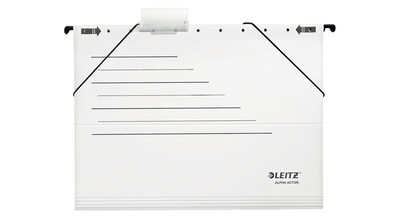 LEITZ ALPHA Active Hängemappe, A4, seitlich offen, weiß