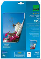 sigel InkJet-Top-Foto-Papier, DIN A4, 2-seitig hochglänzend