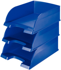 LEITZ Briefablage Plus Jumbo, DIN A4, Polystyrol, frost
