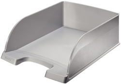 LEITZ Briefablage Plus Jumbo, DIN A4, Polystyrol, frost