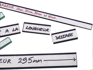 nobo magnetische Profilschilder, (L)80 x (B)15 mm