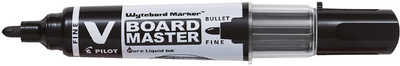 PILOT Whiteboard-Marker V BOARD MASTER, Rundspitze, schwarz
