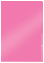 LEITZ Sichthülle Premium, A4, PVC, rot, 0,15 mm