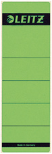 LEITZ Ordnerrücken-Etikett, 61 x 192 mm, kurz, breit, gelb