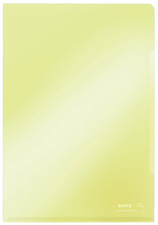 LEITZ Sichthülle Super Premium, A4, PVC, grün, 0,15 mm