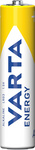 VARTA Alkaline Batterie ENERGY, Micro (AAA/LR3)