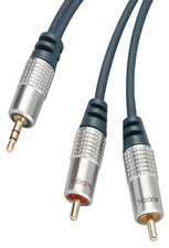 shiverpeaks PROFESSIONAL Audiokabel, 2 x Cinchstecker -