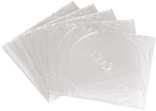 hama CD-Leerhülle 'Slim', Slim Case, Kunststoffbox
