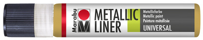 Marabu Metallicfarbe Metallic-Liner, metallic-rosa, 25 ml