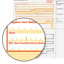 sigel Bankformular PC-SEPA-Überweisung, DIN A4