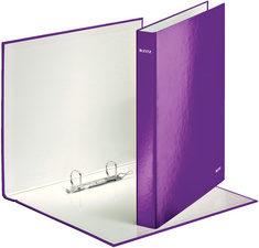 LEITZ Ringbuch WOW, DIN A4+, Hartpappe, eisblau