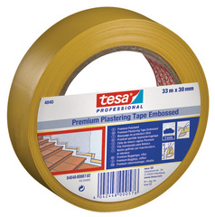 tesa Putzband 4840 Premium, quergerillt, 50 mm x 33 m, weiß