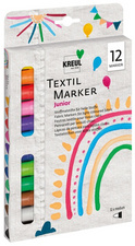 KREUL Textilmarker JAVANA texi mäx medium, 12er-Set
