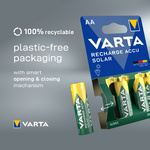VARTA NiMH Akku Rechargeable Accu Solar, Micro (AAA/HR03)