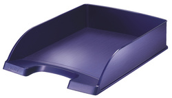 LEITZ Briefablage Style, A4, Polystyrol, titan-blau