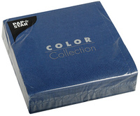 PAPSTAR Servietten, 330 x 330 mm, 3-lagig, gelb