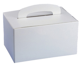 PAPSTAR Lunch-Box eckig, mit Tragegriff