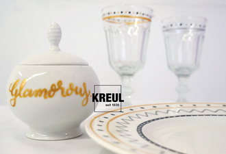 KREUL Glass & Porcelain Pen Metallic, 5er-Set