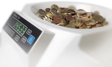 Safescan Euro-Münzzählgerät Safescan 1250, grau