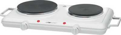 CLATRONIC Doppelkochplatte DKP 3583, weiß