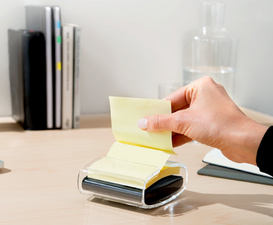 Post-it Haftnotizen Z-Notes, 127 x 76 mm, gelb