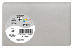 Pollen by Clairefontaine Briefkarte 82 x 128 mm, bonbonrosa