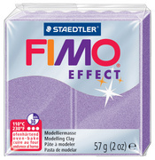 FIMO EFFECT Modelliermasse, ofenhärtend, lichtsilber, 57 g