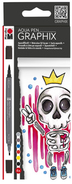Marabu Aquarellfasermaler GRAPHIX METROPOLITAN